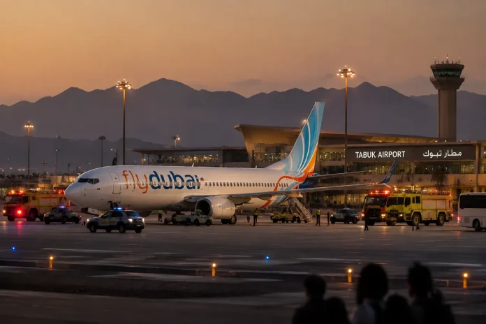 Incident violent la bordul unui avion Flydubai